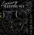 Luxury 14-Piece Satin Sleeping Set – Complete Hair & Beauty Self-Care Kit
