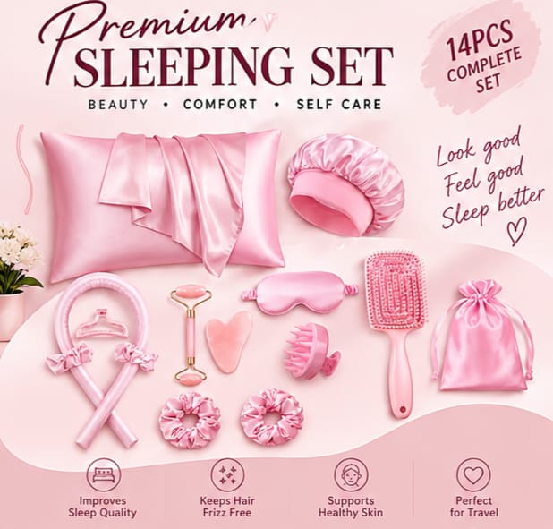 Pink Vibes Self-Care Gift Set - Luxury Pamper Box For Women | Relax