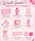 Pink Vibes Self-Care Gift Set - Luxury Pamper Box For Women | Relax